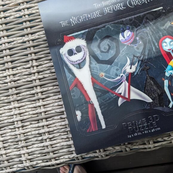 Perfect Gift! Disney Tim Burton's The Nightmare Before Christmas 3D Puzzle 500p - Picture 7 of 9